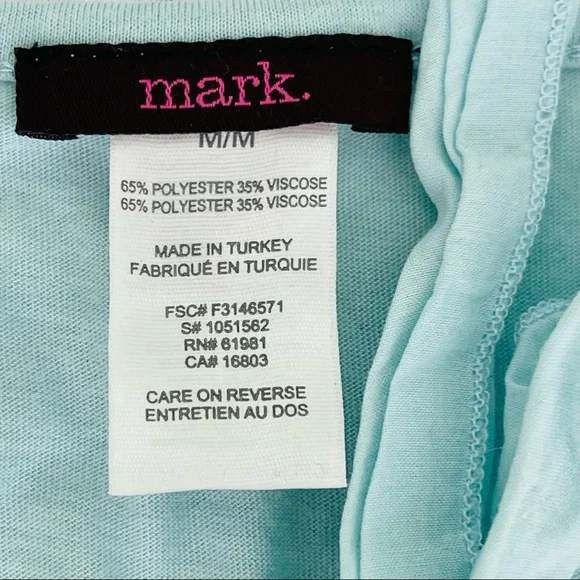 BEACHY AVON MARK top lightweight sleeveless tie front green tank top bohemian M - Picture 8 of 9